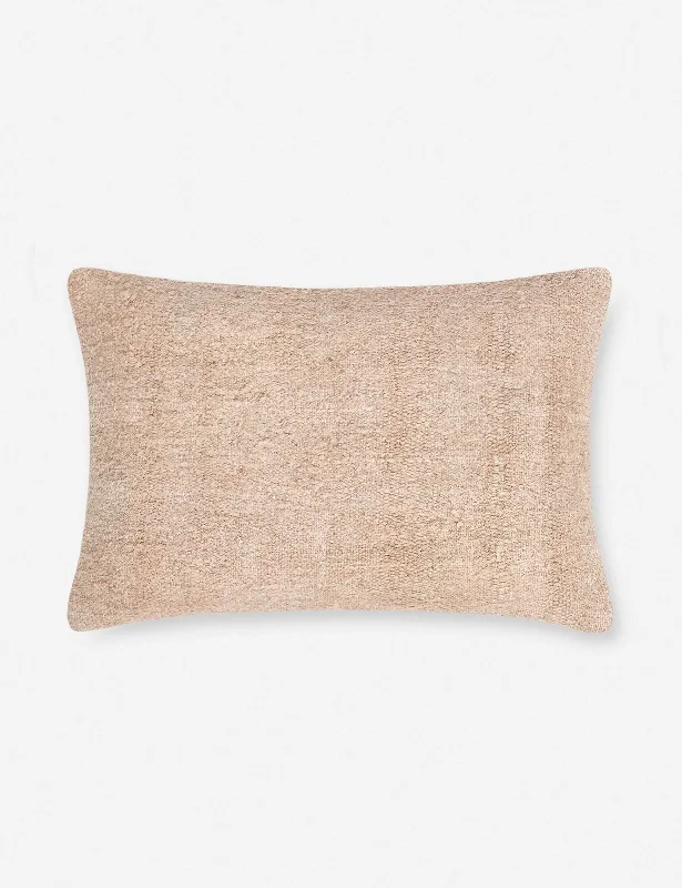 Emmad Vintage Hemp Lumbar Pillow