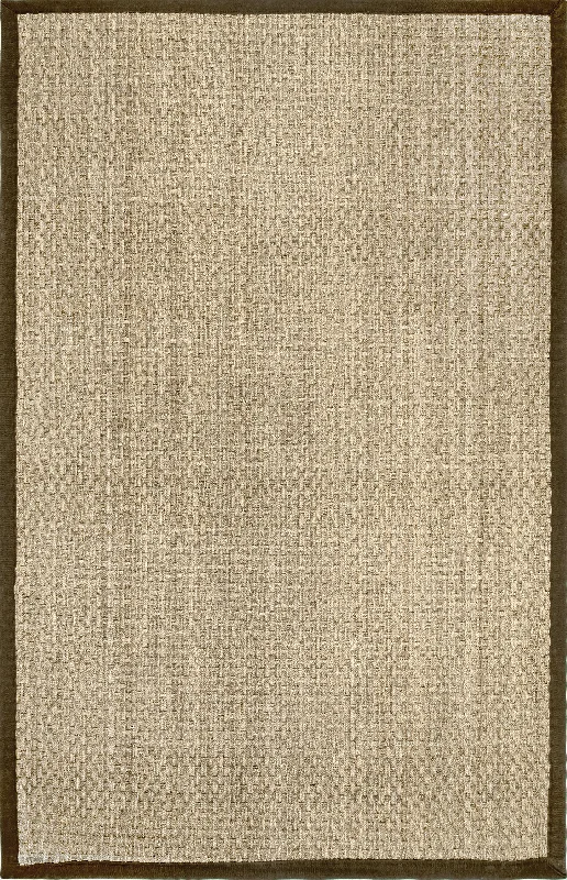 Checker Weave Seagrass Rug | Brown