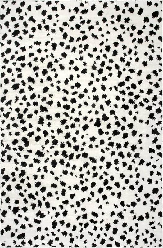 Cheetah Print Rug | Beige