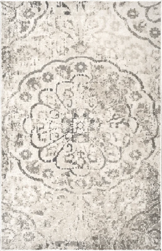 Faded Blooming Blossom Rug | Multicolor