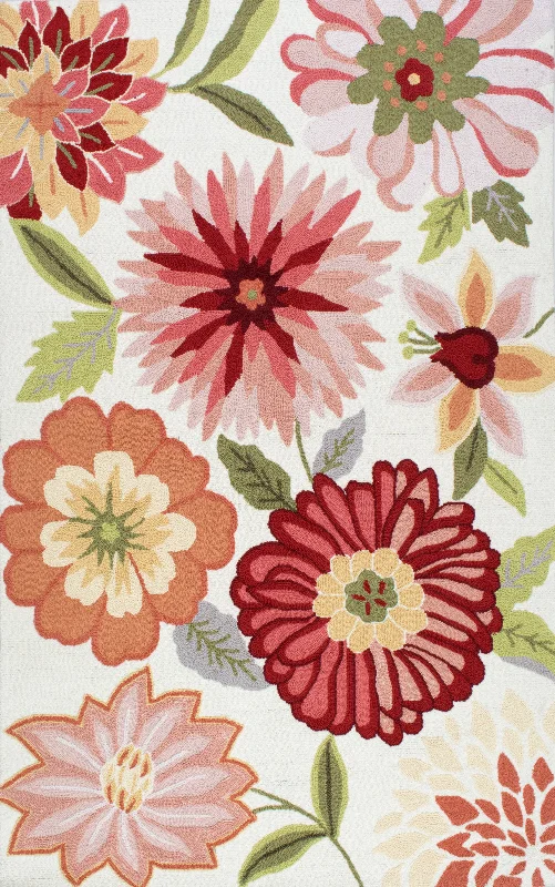 Flower Bouquet Rug | Pink