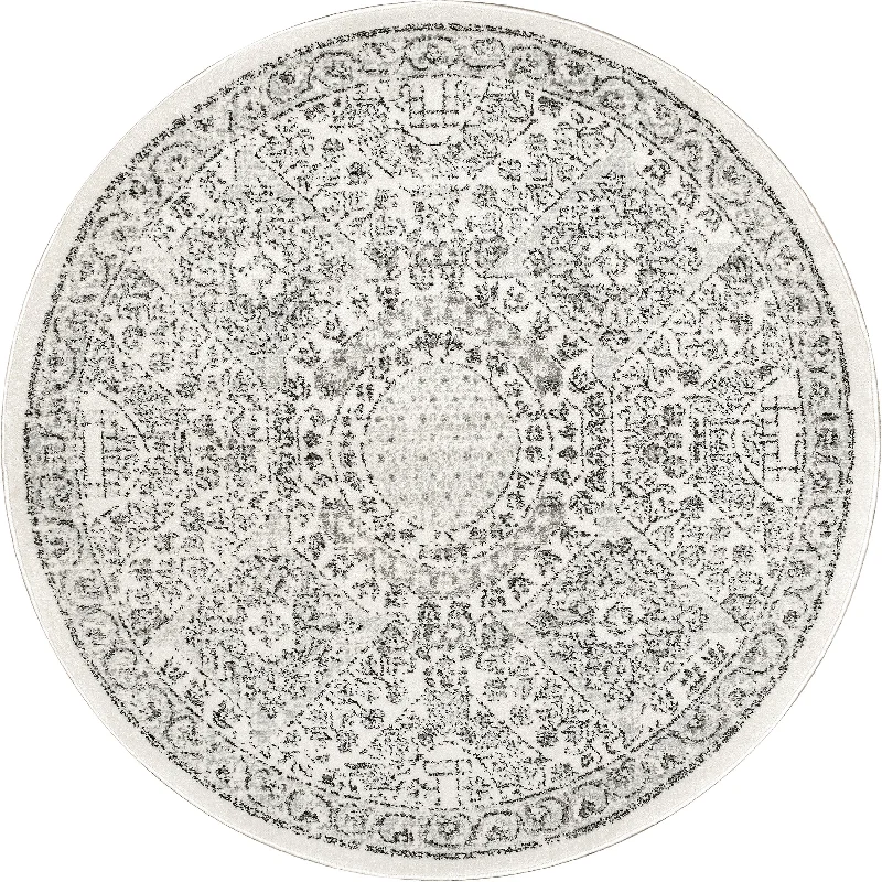 Honeycomb Labyrinth Rug | Grey