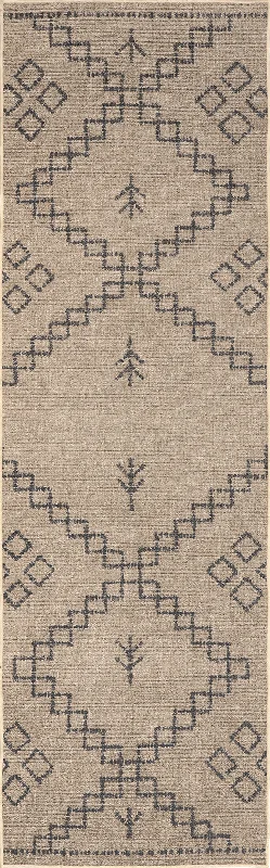 Jonquil Easy-Jute Washable Diamond Rug | Natural