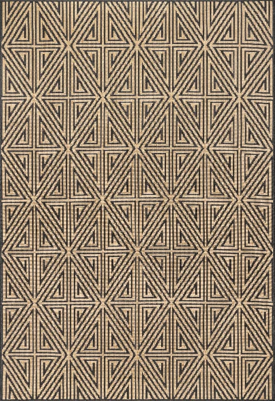 Kite Trellis Indoor/Outdoor Rug | Charcoal