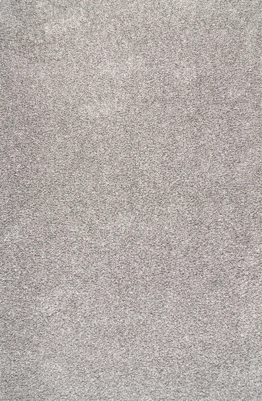 Luna Washable Shag Rug | Light Grey