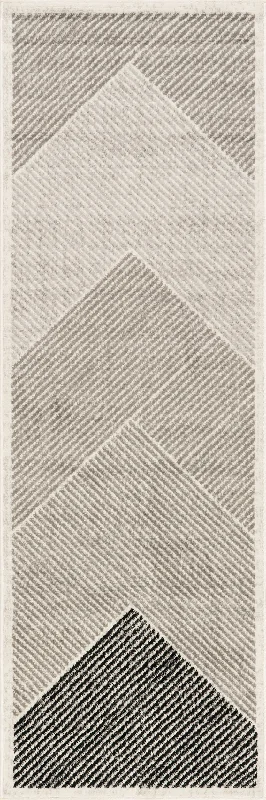 Mae Traverse Stripes Rug | Grey