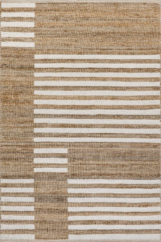 Marybeth Wavering Stripes Rug | Natural