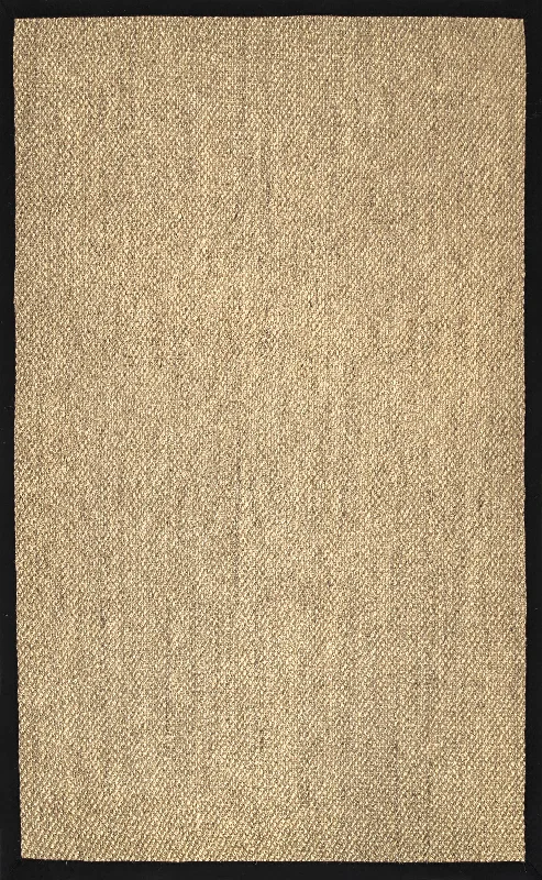 Oak Sisal Rug | Black