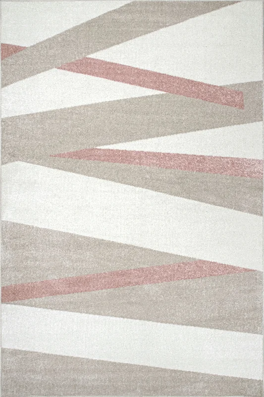 Pastel Strokes Rug | Beige