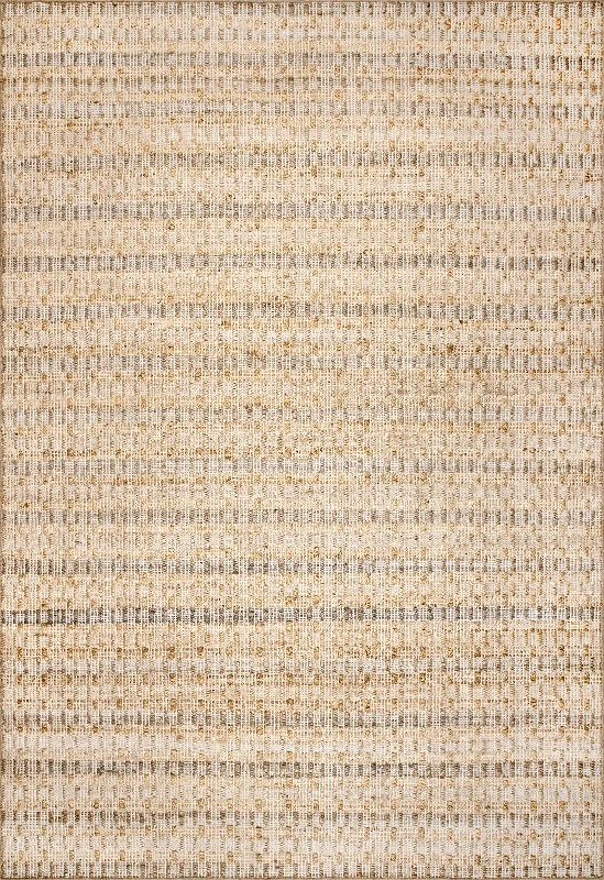 Pinstriped Jute Rug | Natural