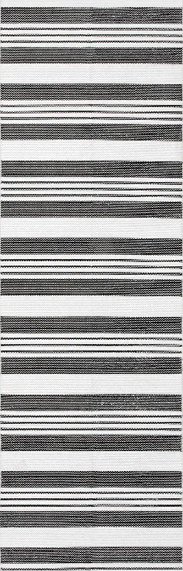 Regency Stripes Washable Rug | Charcoal