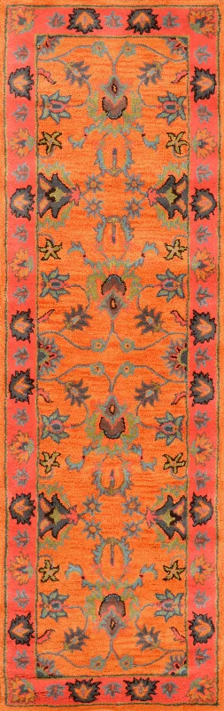 Vibrant Adileh Rug | Orange