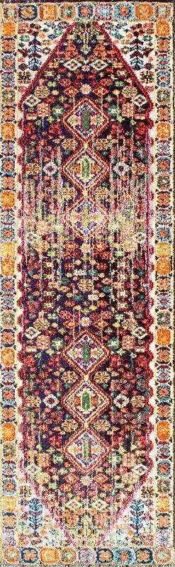 Vibrant Meadow Rug | Black