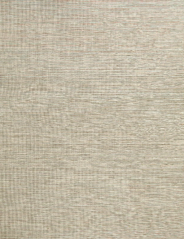 Abbott Grasscloth Wallpaper, Gray Swatch