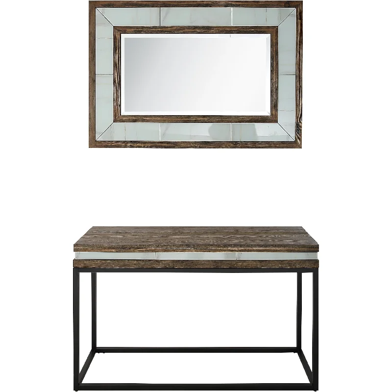 Bailey Wall Mirror and Console Table