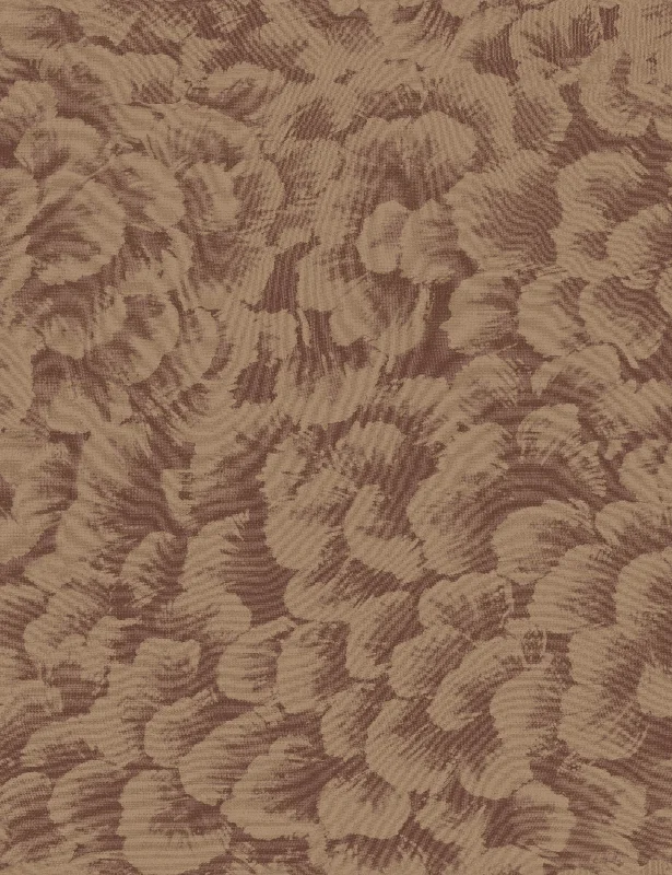 Flory Wallpaper Swatch, Rust