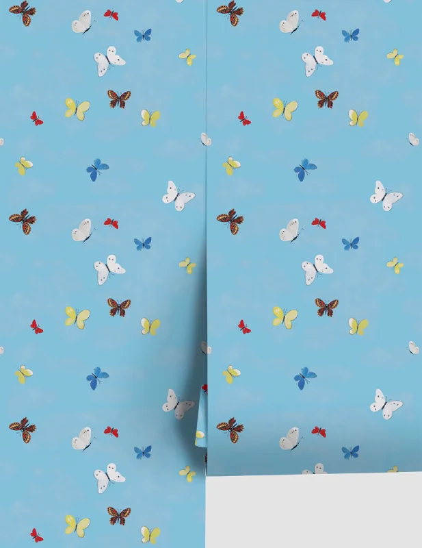 Flying Butterflies Wallpaper by Paule Marrot