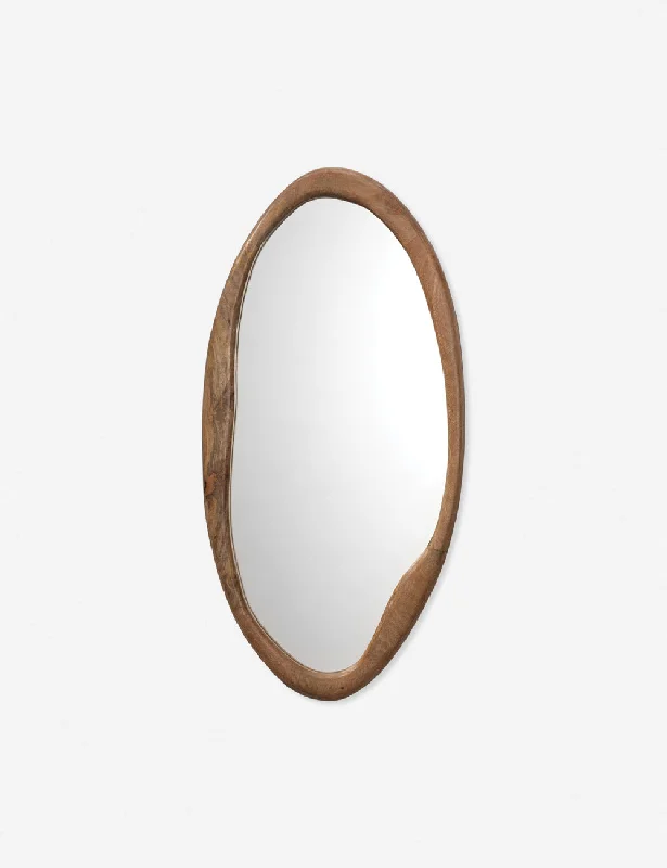 Hidden Hills Oval Mirror