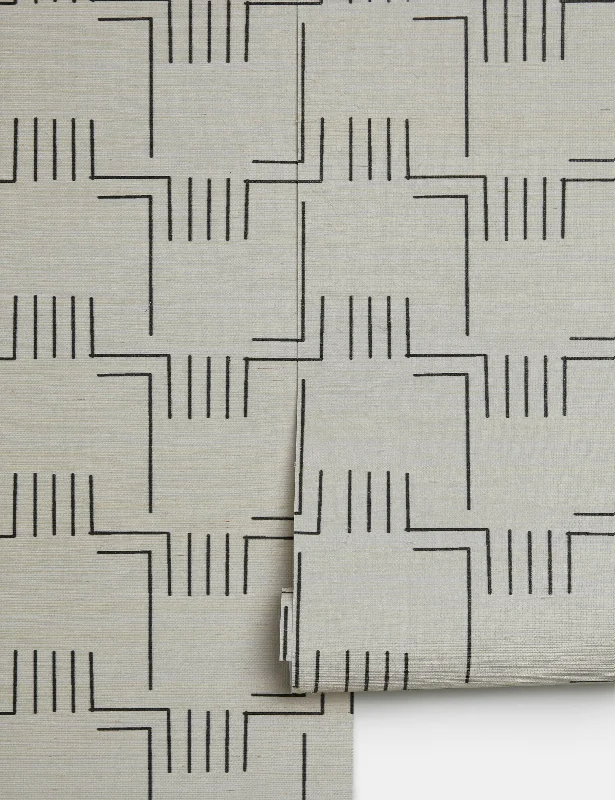 Mesa Grasscloth Wallpaper by Élan Byrd