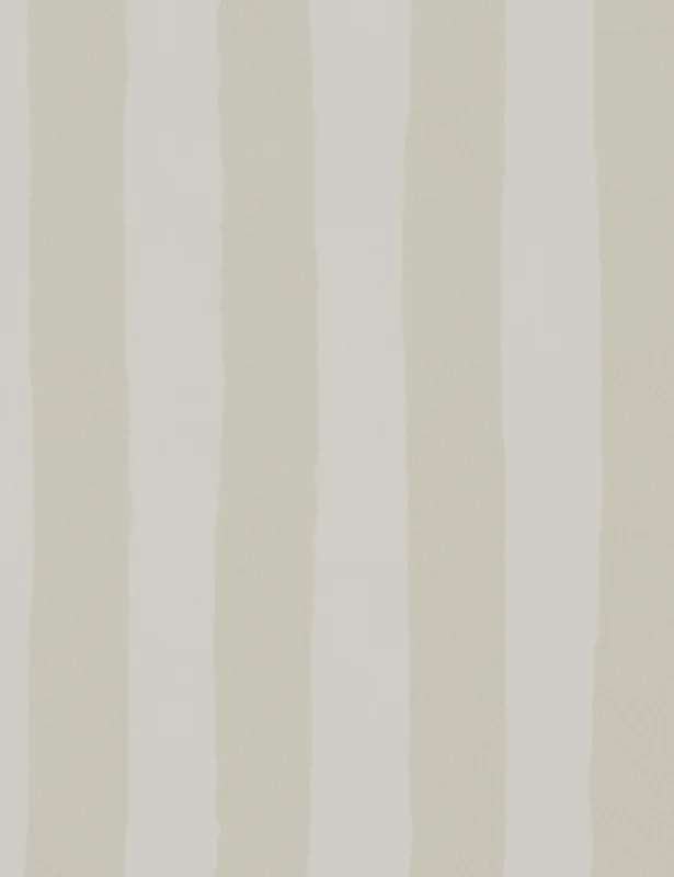 Painterly Stripe Wallpaper Swatch by Sarah Sherman Samuel, Natural