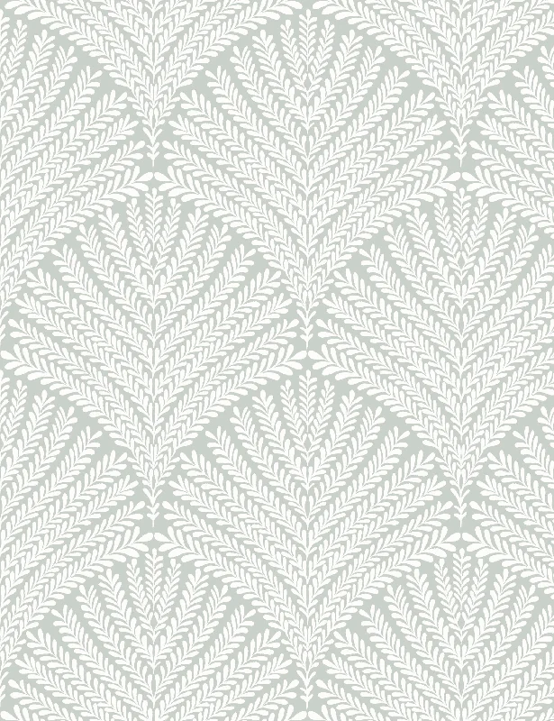 Rayna Wallpaper, Eucalyptus Swatch