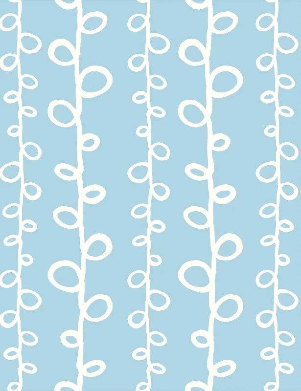 Reach Wallpaper by Susan Hable Swatch, Blue