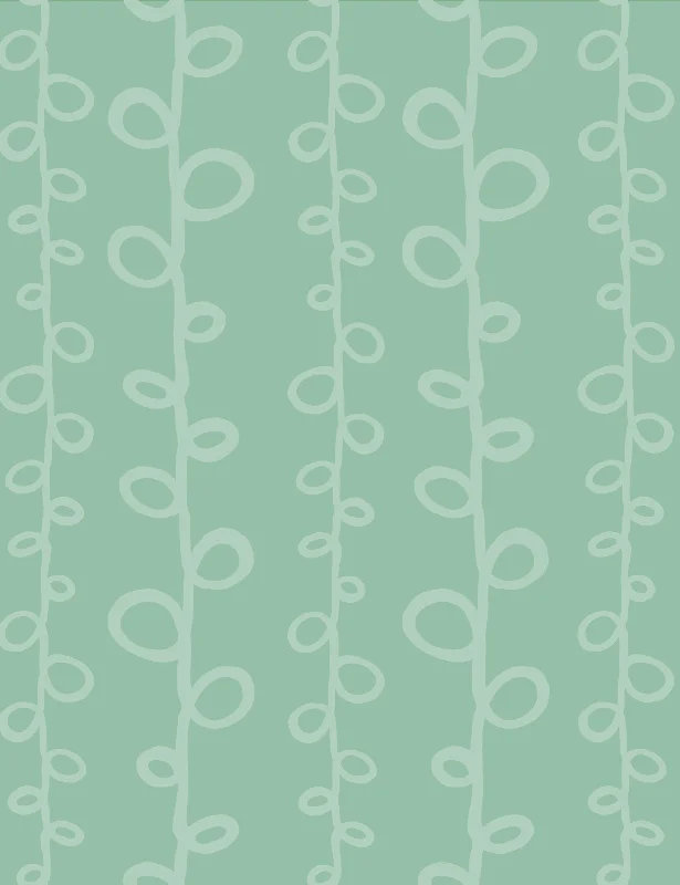 Reach Wallpaper by Susan Hable Swatch, Green