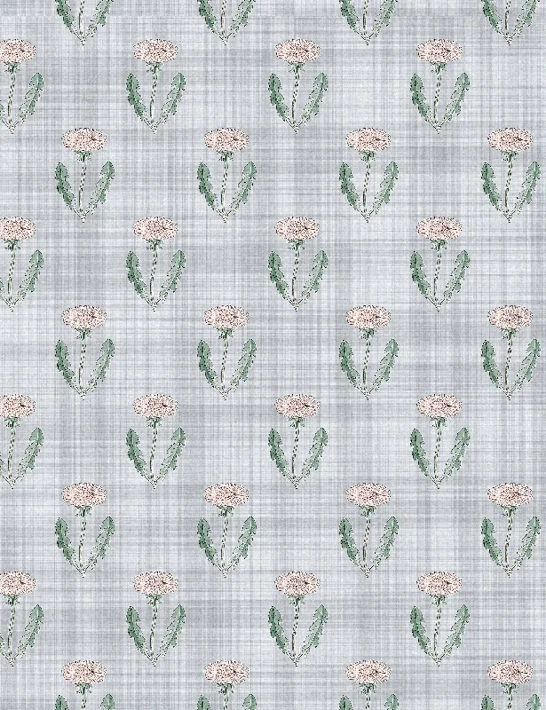 Scalamandre Maskrose Wallpaper Swatch by Sandberg, Blue