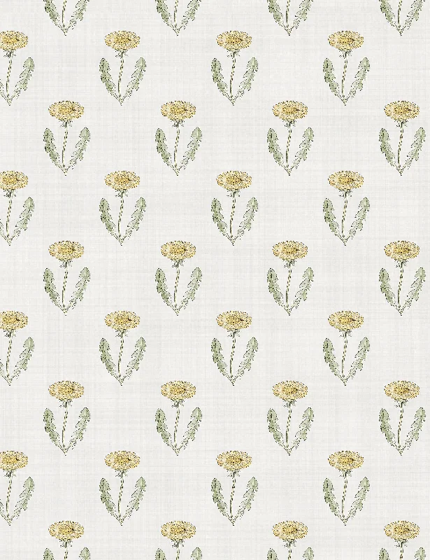 Scalamandre Maskrose Wallpaper Swatch by Sandberg, Green