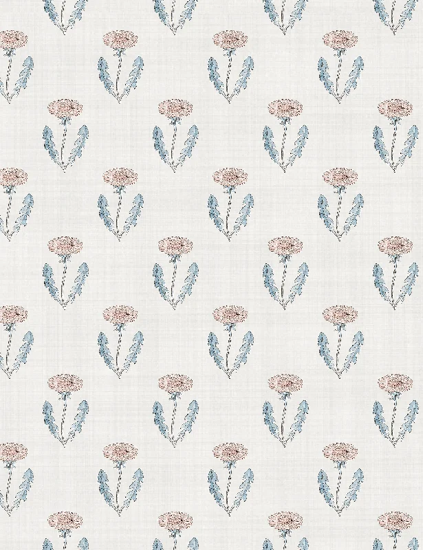 Scalamandre Maskrose Wallpaper Swatch by Sandberg, Pink