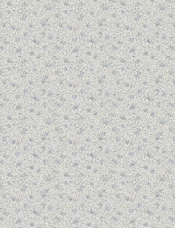 Scalamandre Stella Wallpaper Swatch by Sandberg, Misty Blue