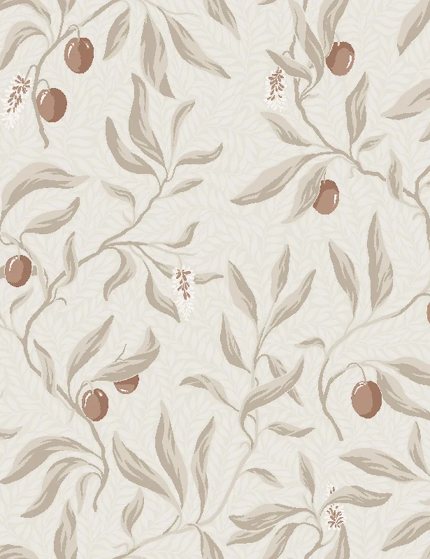 Scalamandre Vinnie Wallpaper Swatch by Sandberg, Linen