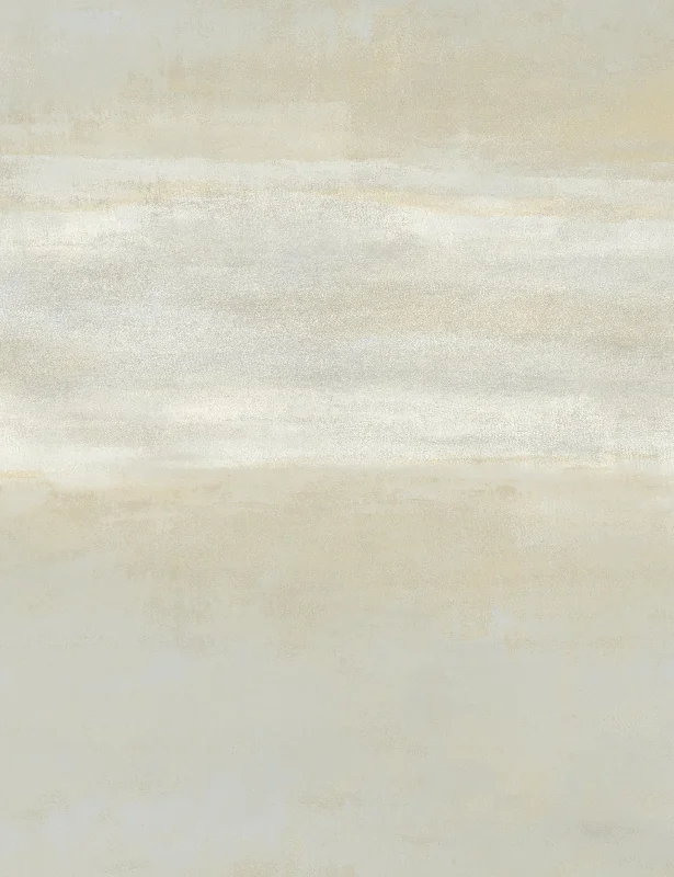 Serene Reflection Wallpaper by Carol Benson, Fog Swatch