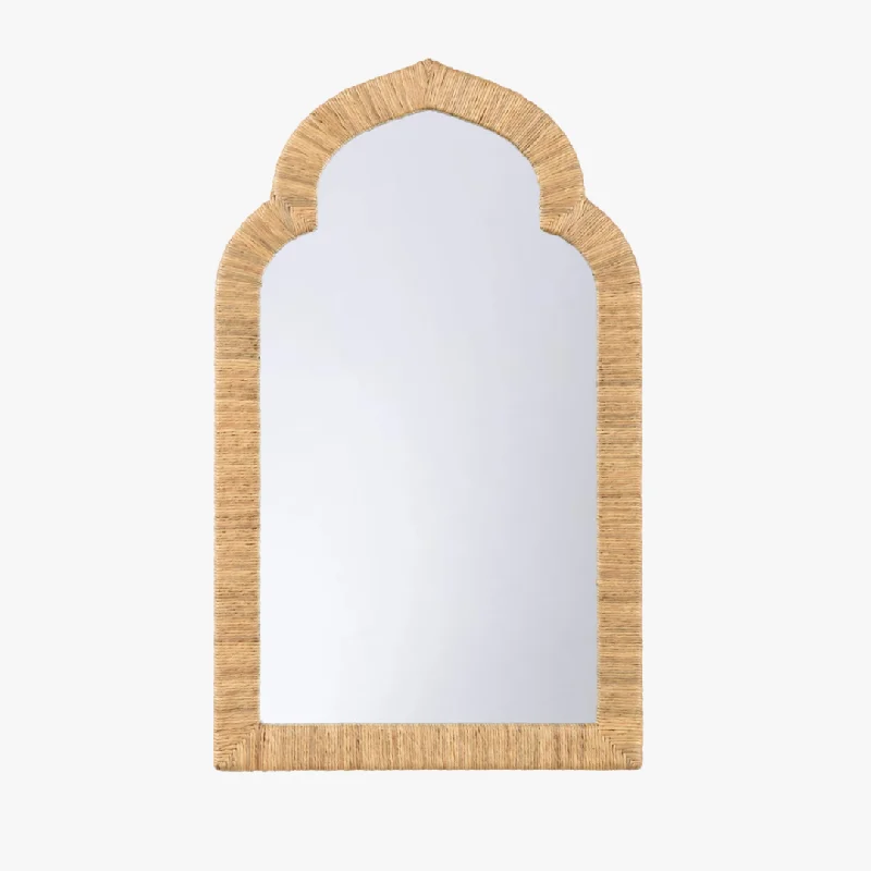 Eden Woven Jute Mirror