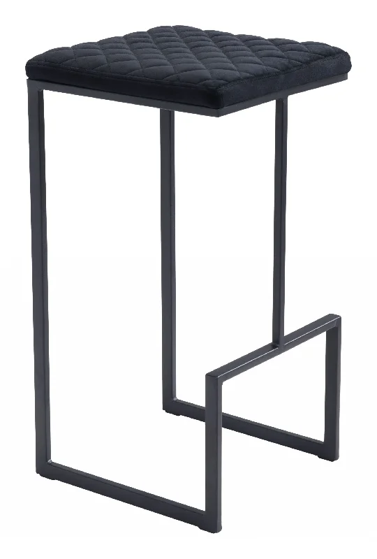 30" Steel Backless Bar Height Bar Chair