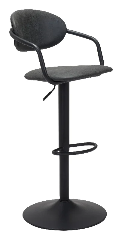 Adjustable Height Steel Swivel Low Back Counter Height Bar Chair