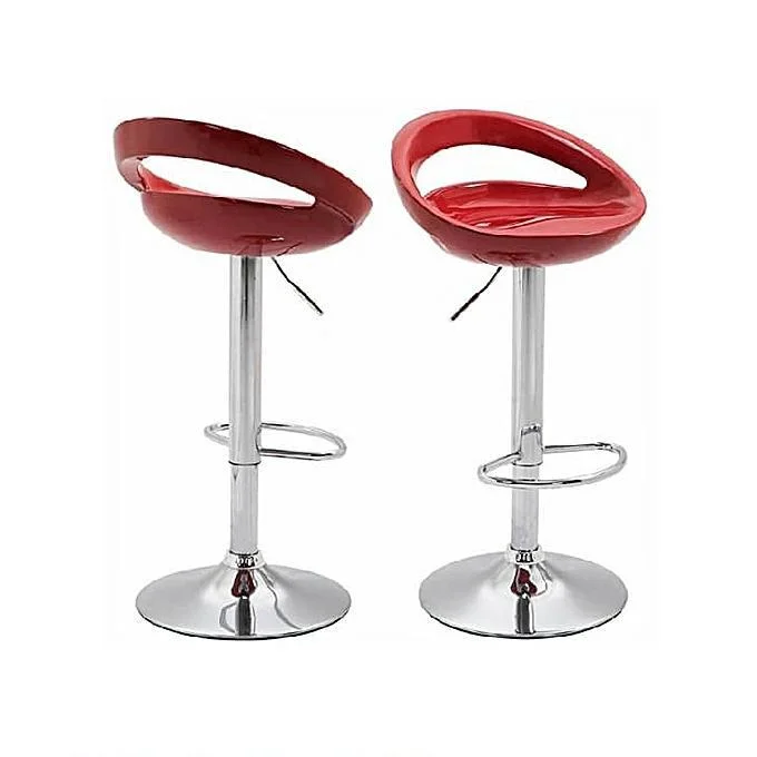 Crescent Bar Stool - Red