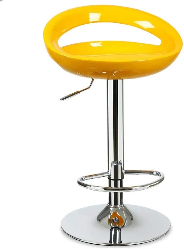 Crescent Bar Stool - Yellow