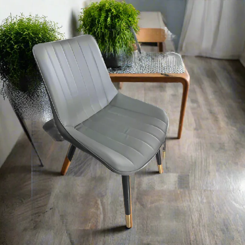 Retro Dining Chair Grey