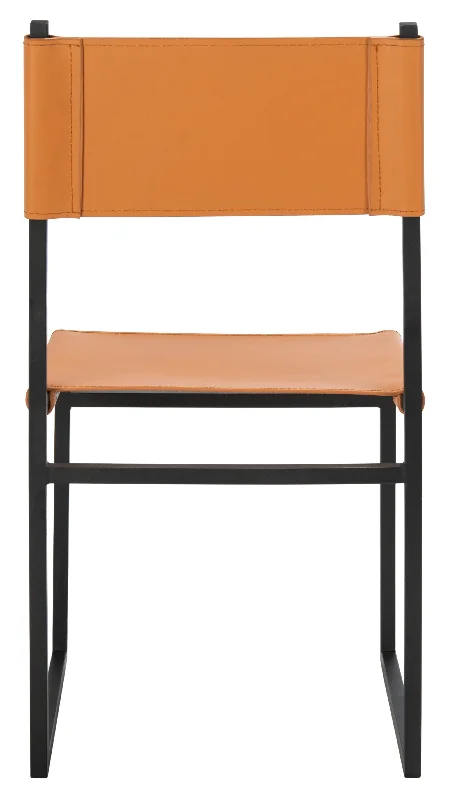 Safavieh Bjorn Dining Chairs Cognac